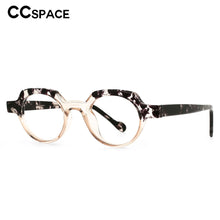 Load image into Gallery viewer, 53616 For Women Floral Acetate Optical Glasses Frames Leopard Computer Eyeglasses