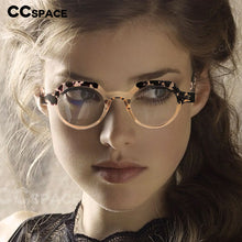 Load image into Gallery viewer, 53616 For Women Floral Acetate Optical Glasses Frames Leopard Computer Eyeglasses