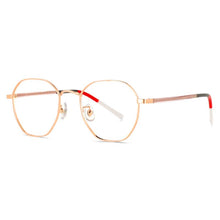 Load image into Gallery viewer, 53628 Retro Anti Blue Light Metal Optical Glasses Frames Men Women Computer Eyeglasses