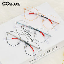 Load image into Gallery viewer, 53628 Retro Anti Blue Light Metal Optical Glasses Frames Men Women Computer Eyeglasses