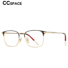 Load image into Gallery viewer, 53629 Small Frame Square Anti Blue Light Optical Metal Glasses Frames Men Women Computer Eyeglasses