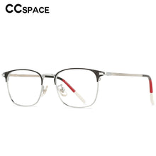 Load image into Gallery viewer, 53629 Small Frame Square Anti Blue Light Optical Metal Glasses Frames Men Women Computer Eyeglasses