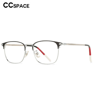 53629 Small Frame Square Anti Blue Light Optical Metal Glasses Frames Men Women Computer Eyeglasses