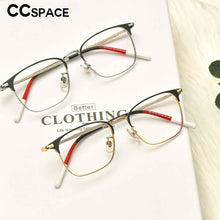 Load image into Gallery viewer, 53629 Small Frame Square Anti Blue Light Optical Metal Glasses Frames Men Women Computer Eyeglasses
