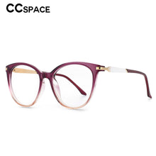 Carica l&#39;immagine nel visualizzatore di Gallery, 53630 Cat Eye Anti luce blu Montature per occhiali da vista Uomo Donna Occhiali da vista per computer 