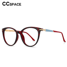 Carica l&#39;immagine nel visualizzatore di Gallery, 53630 Cat Eye Anti luce blu Montature per occhiali da vista Uomo Donna Occhiali da vista per computer 