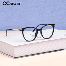 Carica l&#39;immagine nel visualizzatore di Gallery, 53630 Cat Eye Anti luce blu Montature per occhiali da vista Uomo Donna Occhiali da vista per computer 