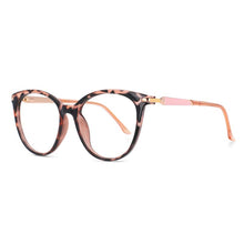 Carica l&#39;immagine nel visualizzatore di Gallery, 53630 Cat Eye Anti luce blu Montature per occhiali da vista Uomo Donna Occhiali da vista per computer 