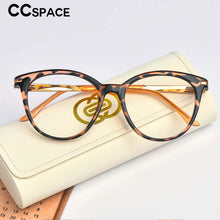 Carica l&#39;immagine nel visualizzatore di Gallery, 53630 Cat Eye Anti luce blu Montature per occhiali da vista Uomo Donna Occhiali da vista per computer 
