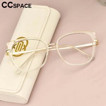 Load image into Gallery viewer, 53646 Round Cat Eye Anti Blue Light Optical Glasses Frames Men Women TR90 Computer Eyeglasses