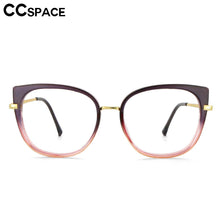 Load image into Gallery viewer, 53646 Round Cat Eye Anti Blue Light Optical Glasses Frames Men Women TR90 Computer Eyeglasses