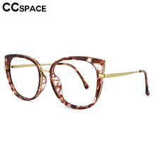 Load image into Gallery viewer, 53646 Round Cat Eye Anti Blue Light Optical Glasses Frames Men Women TR90 Computer Eyeglasses