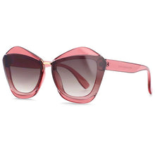 Load image into Gallery viewer, 53655 Oversized Cat Eye Sunglasses Women Shades Uv400 Vintage Glasses