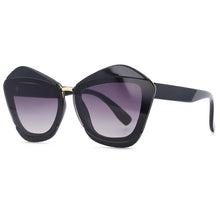 Load image into Gallery viewer, 53655 Oversized Cat Eye Sunglasses Women Shades Uv400 Vintage Glasses