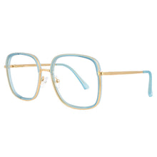 Load image into Gallery viewer, 53657 Square Anti Blue Light Optical Glasses Frames Men Women Tr90 Computer Eyeglasses