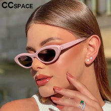 Load image into Gallery viewer, 53666 Brand Sunglasses Small Cat Eye Women Shades Uv400 Vintage Glasses