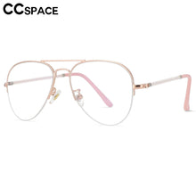 Load image into Gallery viewer, 53667 Pilot Half Frame Optical Glasses Frames Men Women Computer Eyeglasses