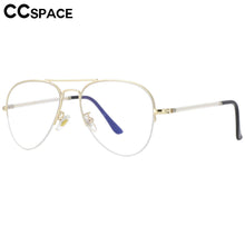 Load image into Gallery viewer, 53667 Pilot Half Frame Optical Glasses Frames Men Women Computer Eyeglasses