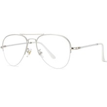Load image into Gallery viewer, 53667 Pilot Half Frame Optical Glasses Frames Men Women Computer Eyeglasses
