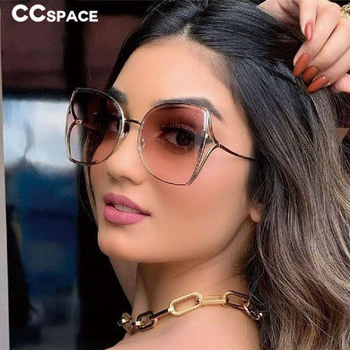 53669 Women Brand Sunglasses Gradient Lens Retro Shades Uv400 Vintage Glasses