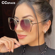Load image into Gallery viewer, 53669 Women Brand Sunglasses Gradient Lens Retro Shades Uv400 Vintage Glasses