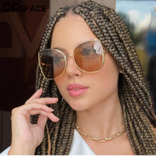 Load image into Gallery viewer, 53669 Women Brand Sunglasses Gradient Lens Retro Shades Uv400 Vintage Glasses