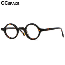Load image into Gallery viewer, 53678 Punk Retro Round Optical Acetate Glasses Frames Men Women Computer Eyeglasses