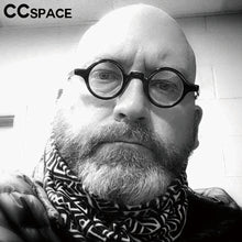 Load image into Gallery viewer, 53678 Punk Retro Round Optical Acetate Glasses Frames Men Women Computer Eyeglasses