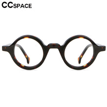 Load image into Gallery viewer, 53678 Punk Retro Round Optical Acetate Glasses Frames Men Women Computer Eyeglasses