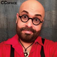 Load image into Gallery viewer, 53678 Punk Retro Round Optical Acetate Glasses Frames Men Women Computer Eyeglasses