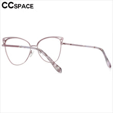Load image into Gallery viewer, 53685 Retro Cat Eye Metal Optical Prescription Glasses Frames  Women Computer Eyeglasses