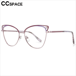53685 Retro Cat Eye Metal Optical Prescription Glasses Frames  Women Computer Eyeglasses