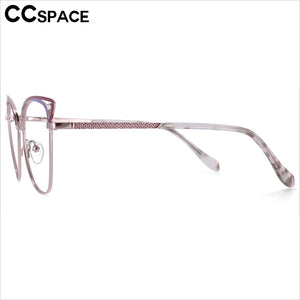 53685 Retro Cat Eye Metal Optical Prescription Glasses Frames  Women Computer Eyeglasses