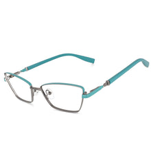 Load image into Gallery viewer, 53698 Cat Eye Lady Anti Blue Light  Optical Glasses Frames Women Computer Eyeglasses