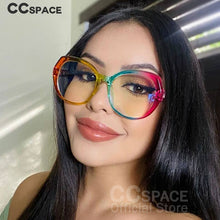Load image into Gallery viewer, 53701 Round Colours Anti Blue Light Glasses Frames Women Computer Eyeglasses