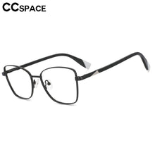 Load image into Gallery viewer, 53704 Square Metal Optical Glasses Frames Anti Blue Light Women Computer Eyeglasses