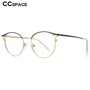 53716 Cat Eye Round Optical Glasses Frames Prescription Women Computer Eyeglasses