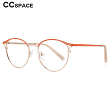 Carica l&#39;immagine nel visualizzatore di Gallery, 53716 Cat Eye Round Optical Glasses Frames Prescription Women Computer Eyeglasses