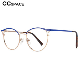 53716 Cat Eye Round Optical Glasses Frames Prescription Women Computer Eyeglasses