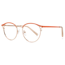 Carica l&#39;immagine nel visualizzatore di Gallery, 53716 Cat Eye Round Optical Glasses Frames Prescription Women Computer Eyeglasses