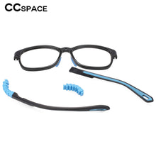 Load image into Gallery viewer, 53724 Kids Anti Blue Light Glasses Frames Removable Super Soft Comfortable Silicone Protect Eyesight Student Eyeglasses