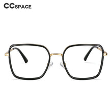 Load image into Gallery viewer, 53727 TR90 Square Anti Blue Light Glasses Frames Women Hollow Computer Eyeglasses