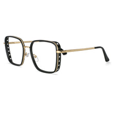 Load image into Gallery viewer, 53727 TR90 Square Anti Blue Light Glasses Frames Women Hollow Computer Eyeglasses