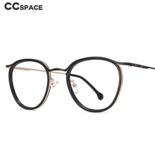 Load image into Gallery viewer, 53728 Anti Blue Light Round Optical Glasses Frames Retro Men Women TR90 Computer Eyeglasses