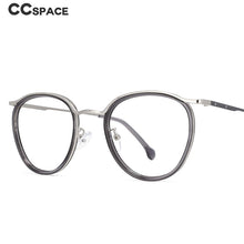 Load image into Gallery viewer, 53728 Anti Blue Light Round Optical Glasses Frames Retro Men Women TR90 Computer Eyeglasses