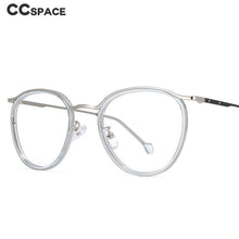 Load image into Gallery viewer, 53728 Anti Blue Light Round Optical Glasses Frames Retro Men Women TR90 Computer Eyeglasses