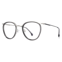 Load image into Gallery viewer, 53728 Anti Blue Light Round Optical Glasses Frames Retro Men Women TR90 Computer Eyeglasses