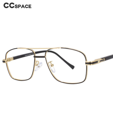 53733 Retro Men Anti Blue Light Optical Glasses Frames Metal Computer Eyeglasses
