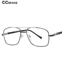 Load image into Gallery viewer, 53733 Retro Men Anti Blue Light Optical Glasses Frames Metal Computer Eyeglasses
