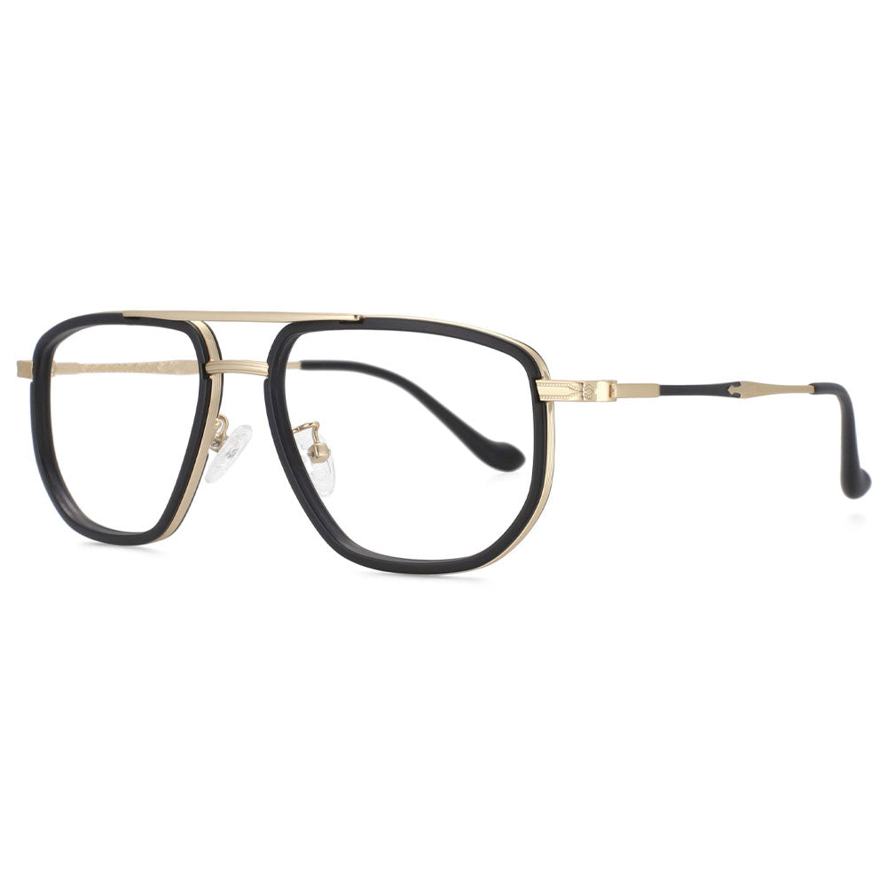 53738 Anti Blue Light Retro Men Optical Glasses Frames TR90 Big Frame Computer Eyeglasses